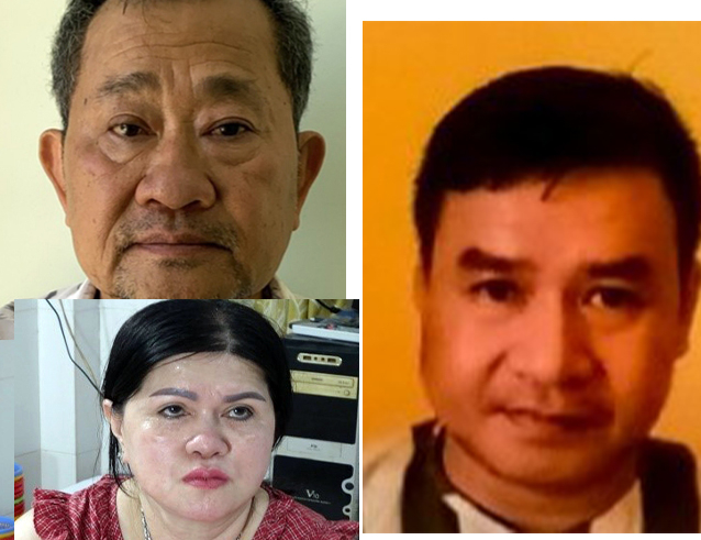 Các đối tượng cầm đầu, tổ chức đường dây lô đề: Nguyễn Thị Thủy Liên, Dương Văn Hoàng và Huỳnh Sĩ Nguyên